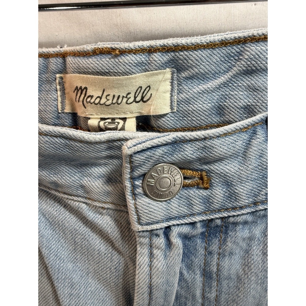 Madewell The Curvy Perfect Vintage Jean Size 30 Light Wash High Rise 100% Cotton - Picture 2 of 7